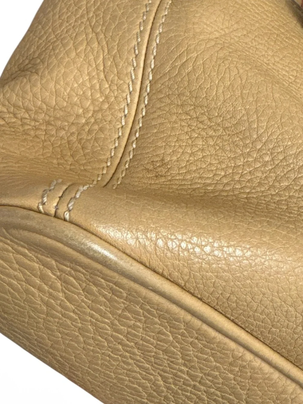 Coach vintage Sonoma pocket zip #4924 1998 Costa Rica tan beige color